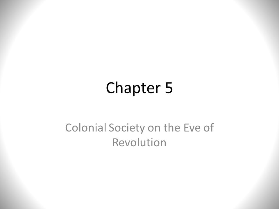 As the eve of revolution neared